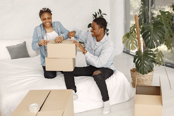 Moving into a house